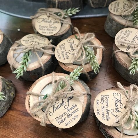 rustic favors for wedding